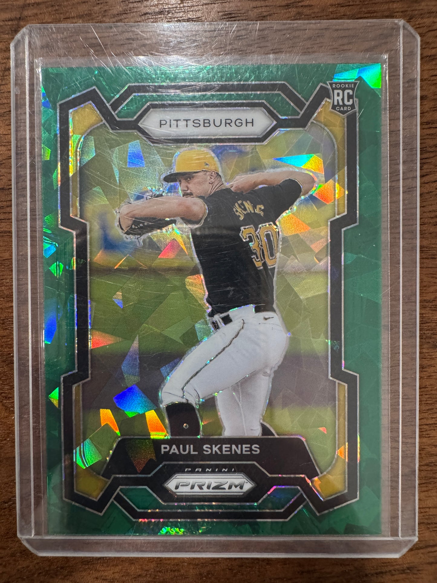 2024 Prizm Paul Skenes #118 Green Ice Prizm