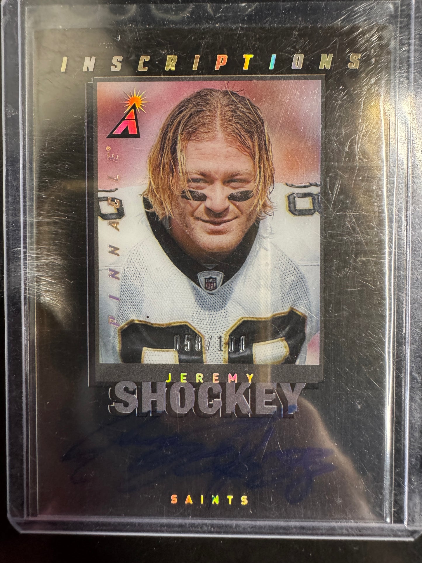 2020 Panini Jeremy Shockey Auto /100