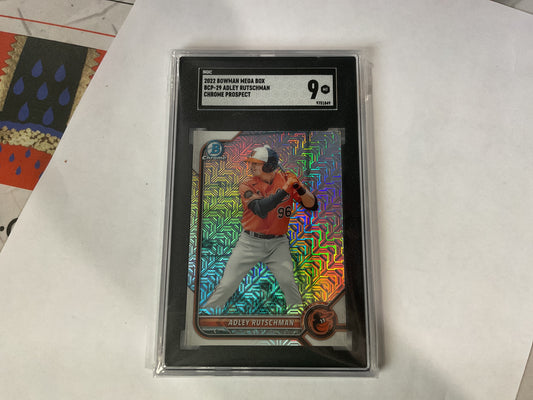 2022 Bowman Adley Rutschman Mega box chrome