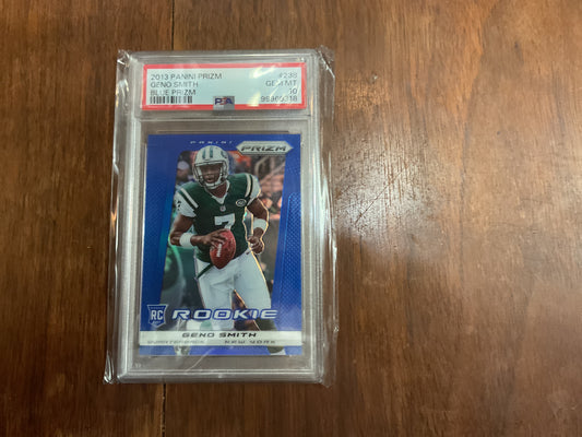 2013 Prizm Geno Smith Blue Prizm