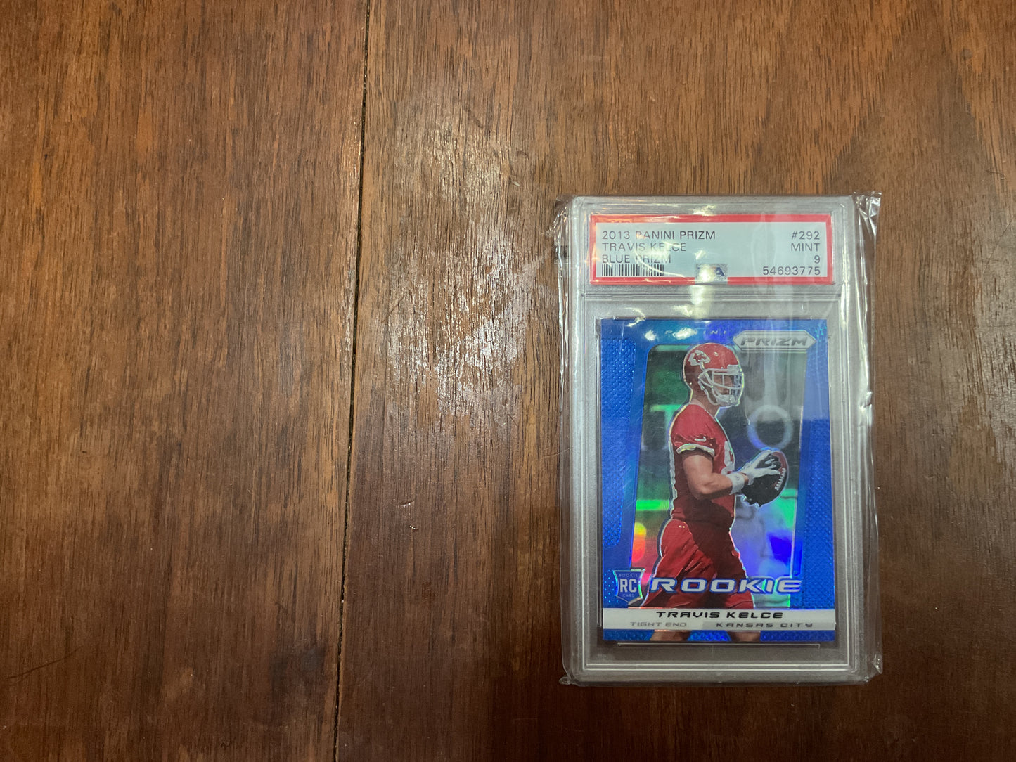 2013 Prizm Travis Kelce Blue prizm
