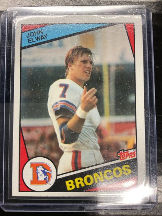 1984 Topps John Elway Rc Nrmt