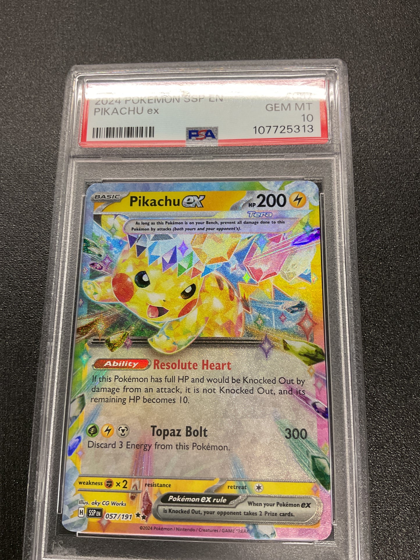 2024 Pikachu ex #057