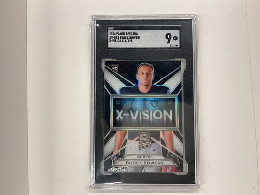 2024 Spectra Brock Bowers X-Vision. /125