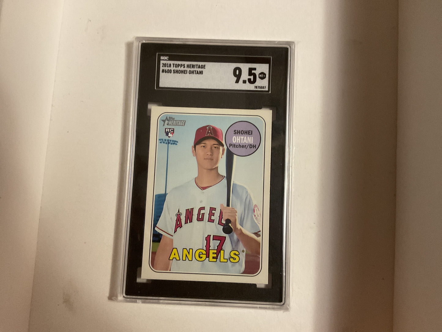2018 Heritage Shohei Ohtani rc