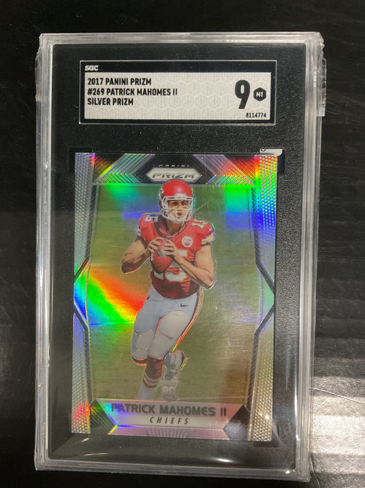 2017 Prizm Patrick Mahomes Silver Rc