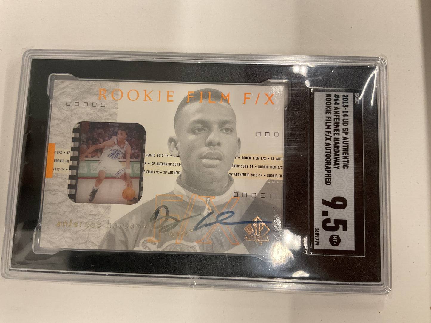 2013/14 SPAuthentic Anfernee Hardaway Auto SGC 9.5