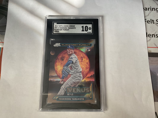 2024 Topps Cosmic Ch Yoshinobu Yamamoto Planetary pursuit. Venus