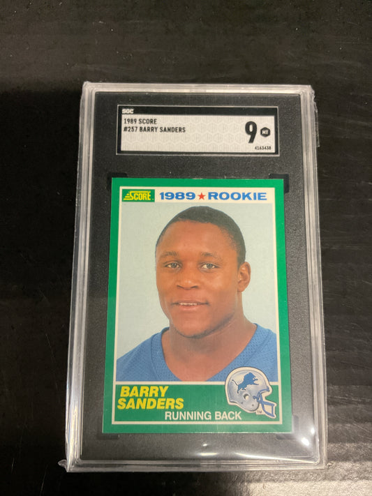 1989 Score Barry Sanders
