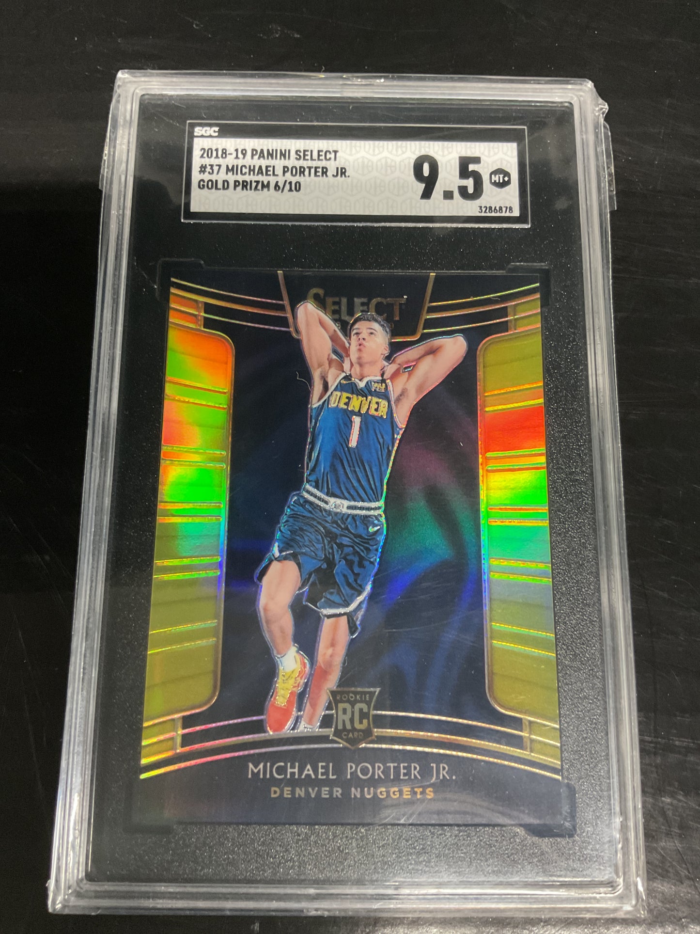 2018/19 Select Michael Porter Rc Gold