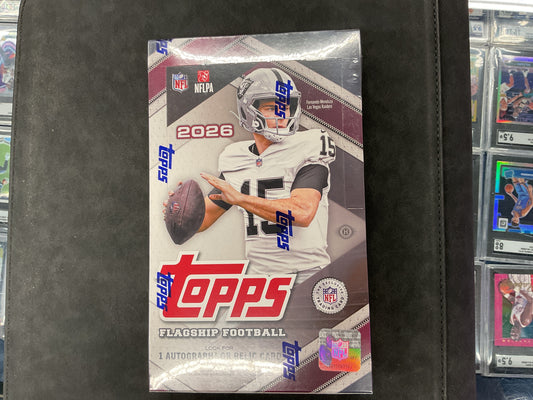 2026 Topps Flagship football hobby box
