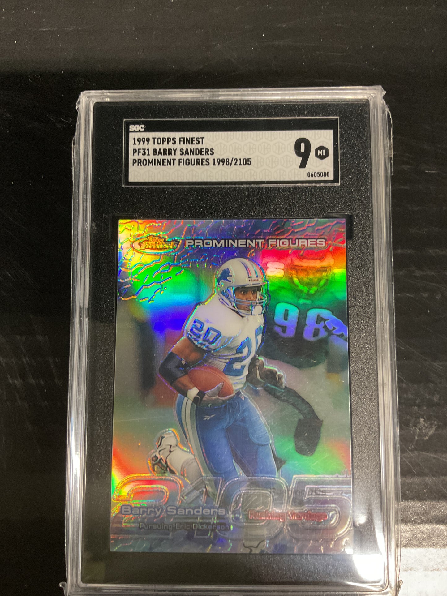 1999 Topps Finest Barry Sanders