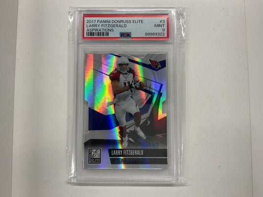 2017 Elite Larry Fitzgerald Aspirations #3. /89