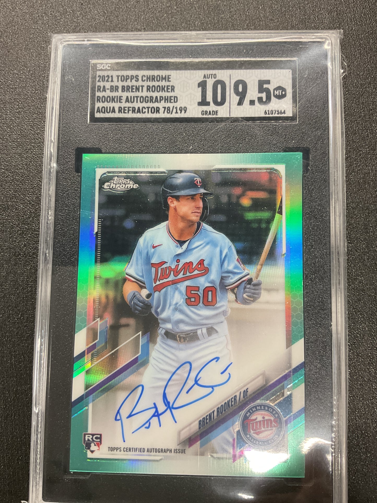 2021 TChrome Brent Rooker auto