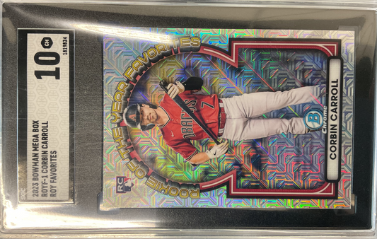 2023 Bowman Corbin Carrol #ROY-1