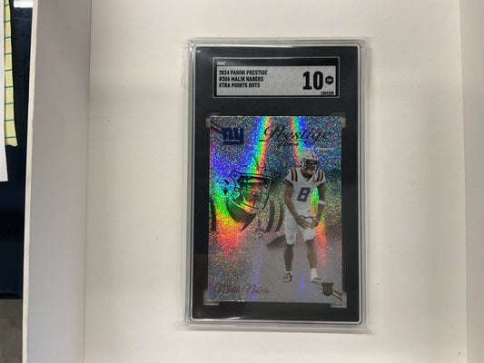 2024 Prestige Malik Nabers xtra point dots