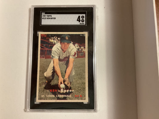 1957 Topps Ken Boyer SGC4