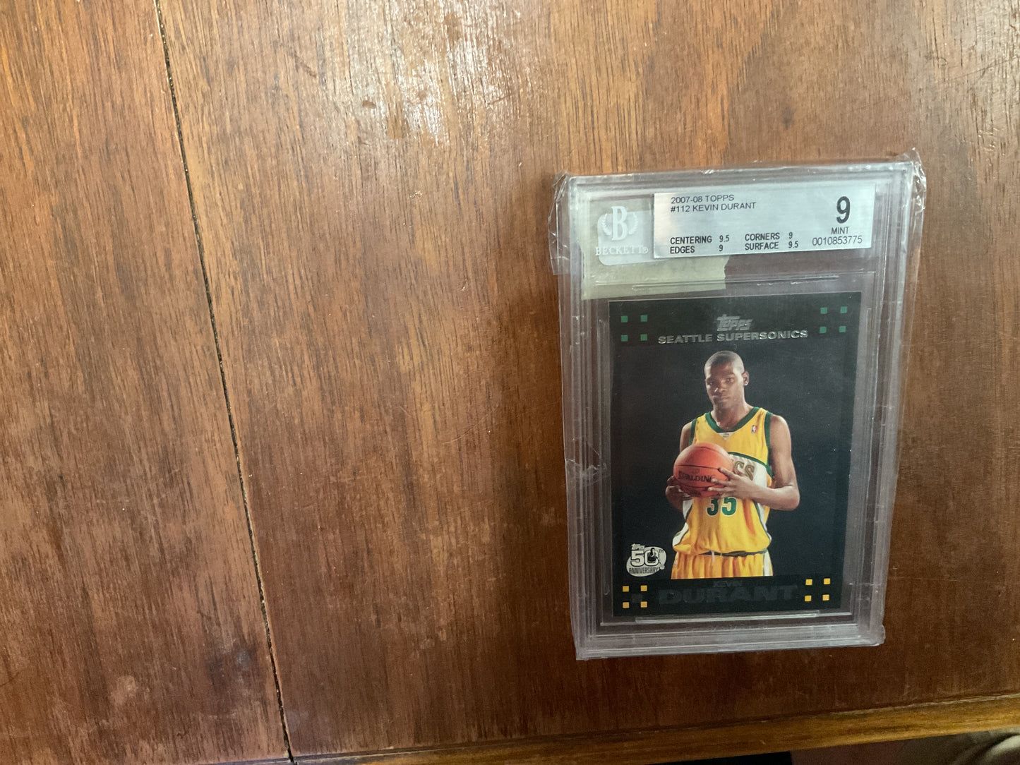 2007/08 Topps Kevin Durant rc