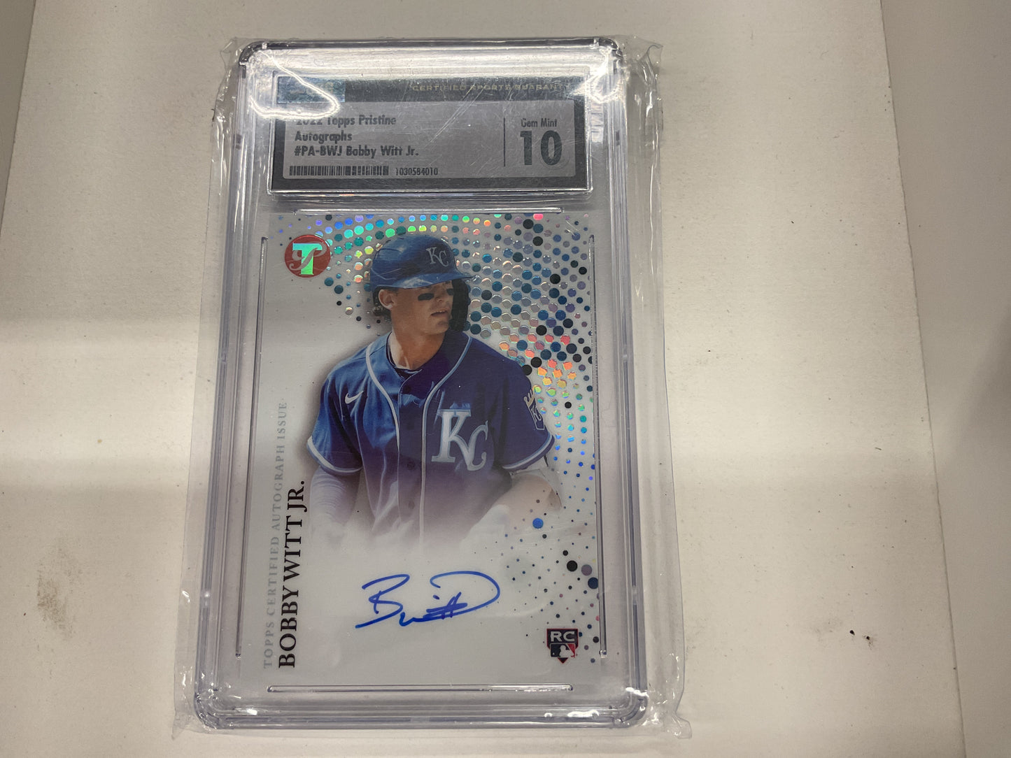 2022 Pristine Bobby Witt Auto