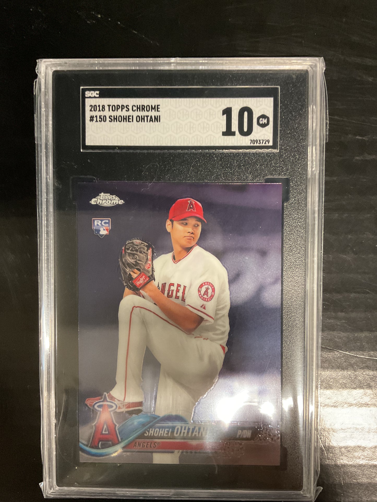 2018 Topps Chrome Shohei Ohtani Rc
