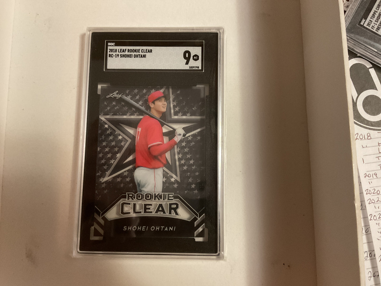 2018 Leaf Shohei Ohtani rc