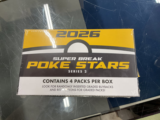 2026 Pokémon Stars box