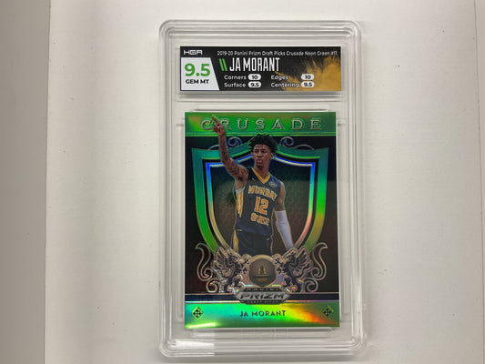 2019/20 Prizm D.P. Ja Morant Crusade Neon Green #11