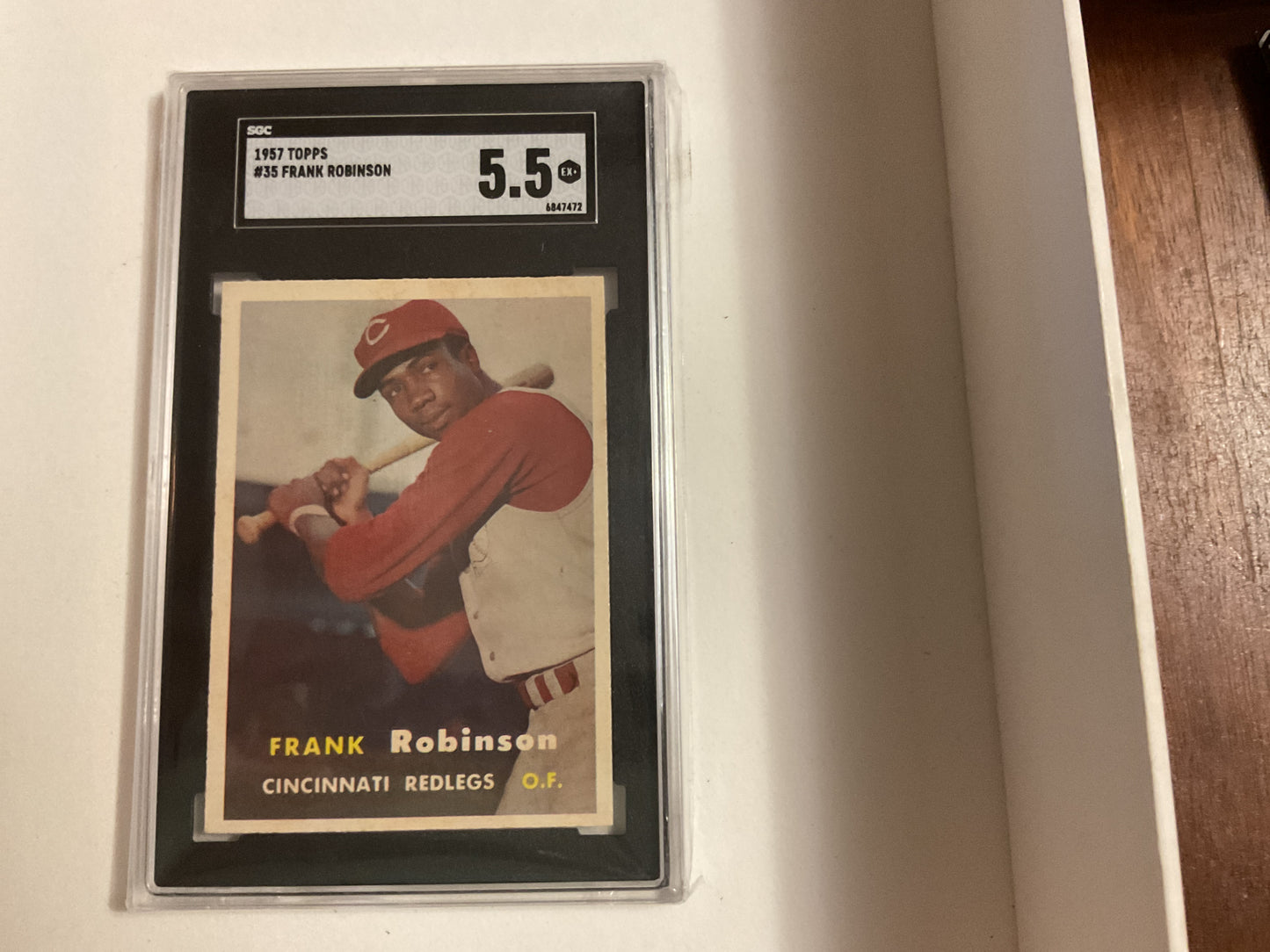 1957 Topps Frank Robinson Rc SGC 5.5