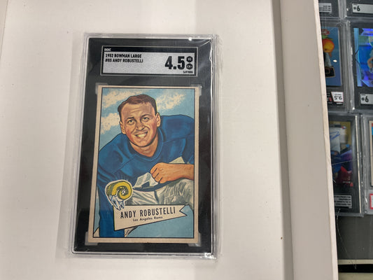 1952 Bowman Andy Robustelli SGC 4.5