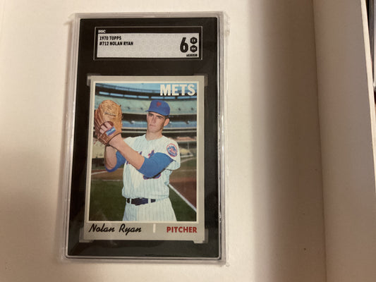 1970 Topps Nolan Ryan SGC 6