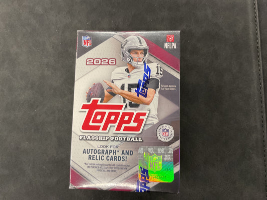 2026 Topps Flagship football blaster