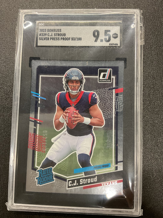 2023 Donruss CJ Stroud Silver