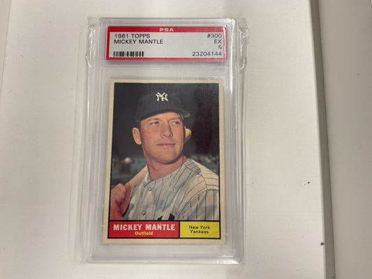 1961 Topps Mickey Mantle PSA 5