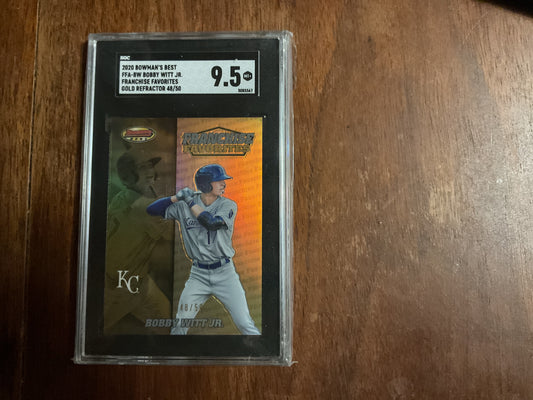 2020 Bowman’s Best Bobby Witt gold