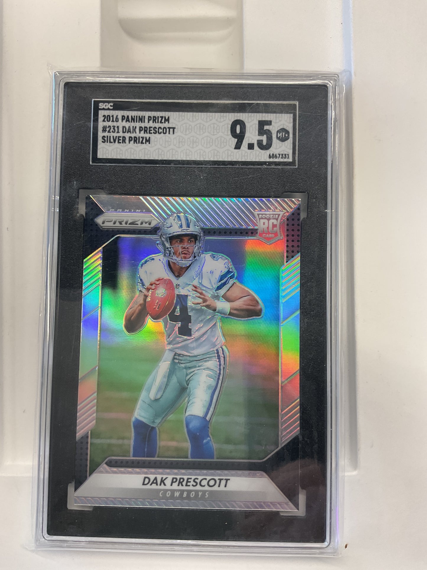 2016 Prizm Silver rc. SGC 9.5