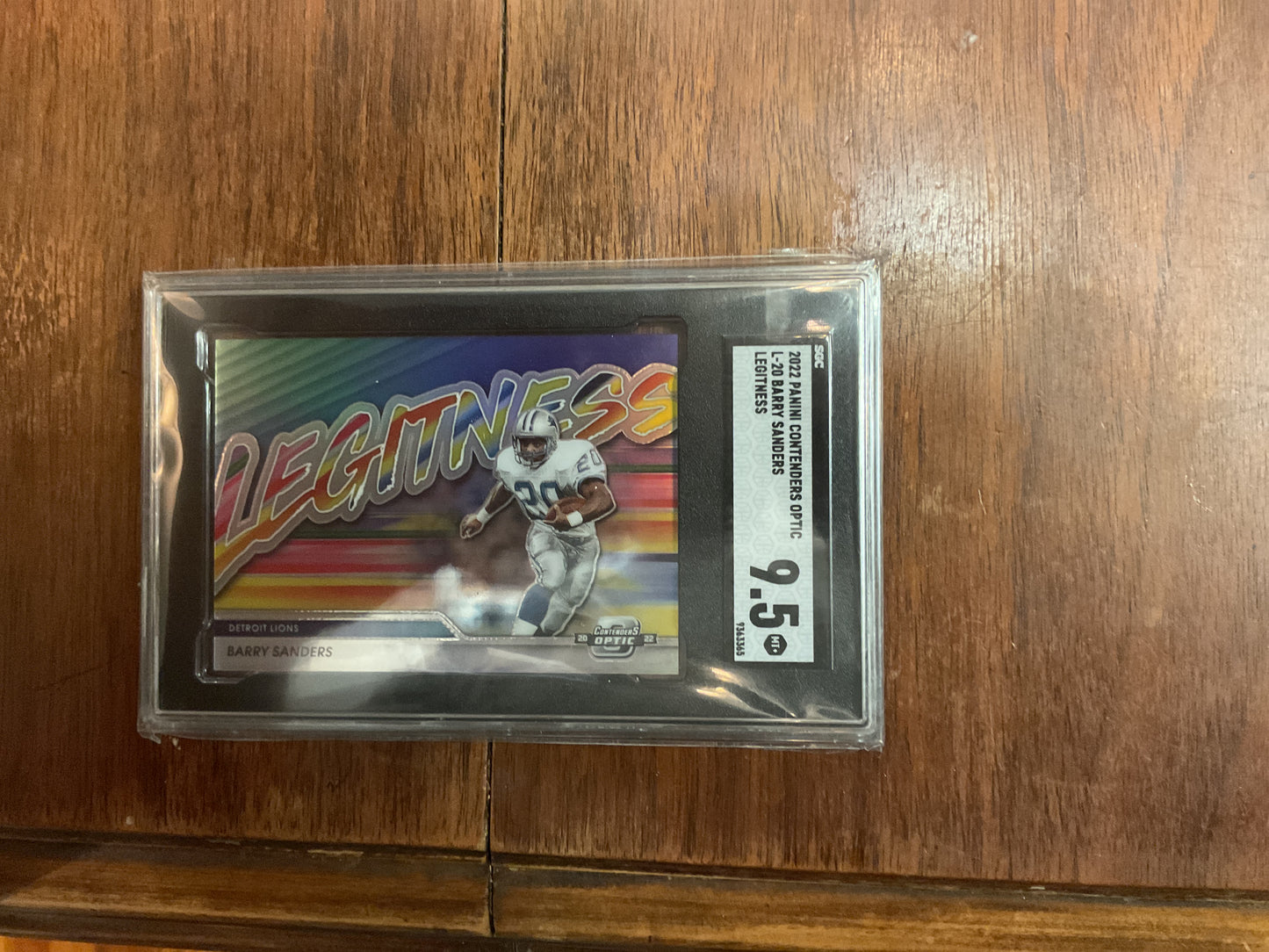 2022 Contenders Optic Barry Sanders legitness