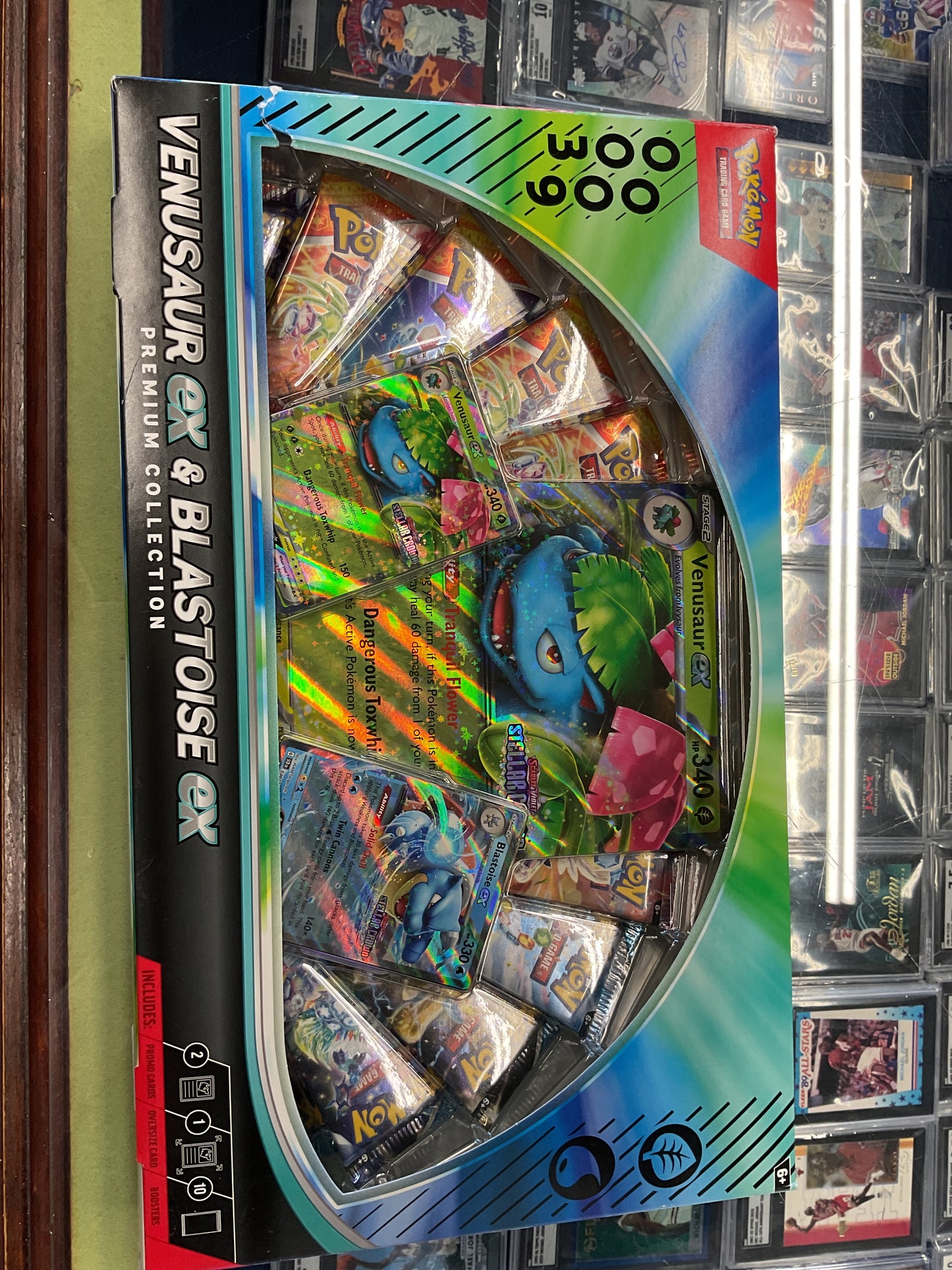 2025 Venusar/Blastoise Ex collection box