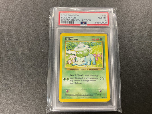 2002 Bulbasaur PSA 8