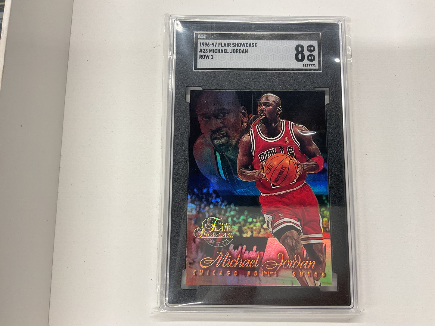 1996/97 Flair Showcase Michael Jordan Row 1