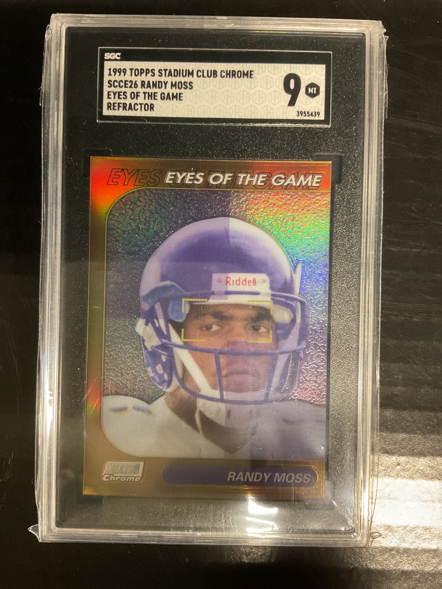 1999 Stadium Club Chrome Randy Moss