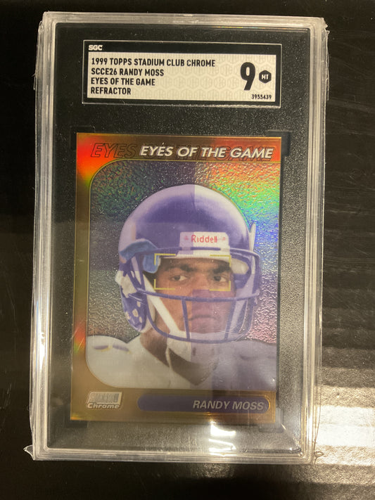 1999 Stadium Club Chrome Randy Moss