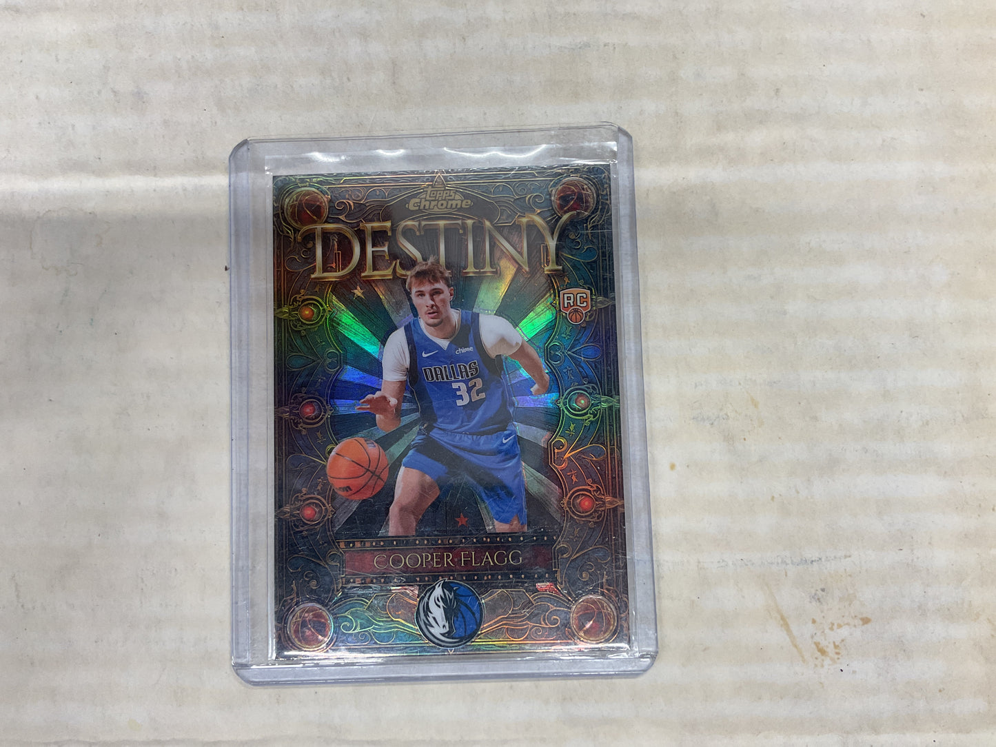 2025 Topps Chrome Cooper Flagg Destiny refractor