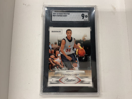 2009/10 Prestige Steph Curry rc SGC 9