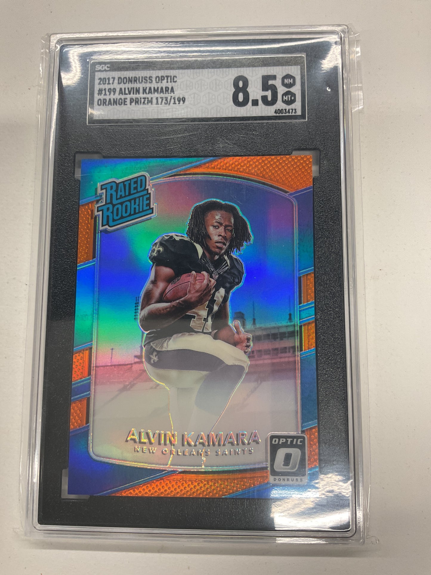 2017 Optic Alvin Kamara Orange