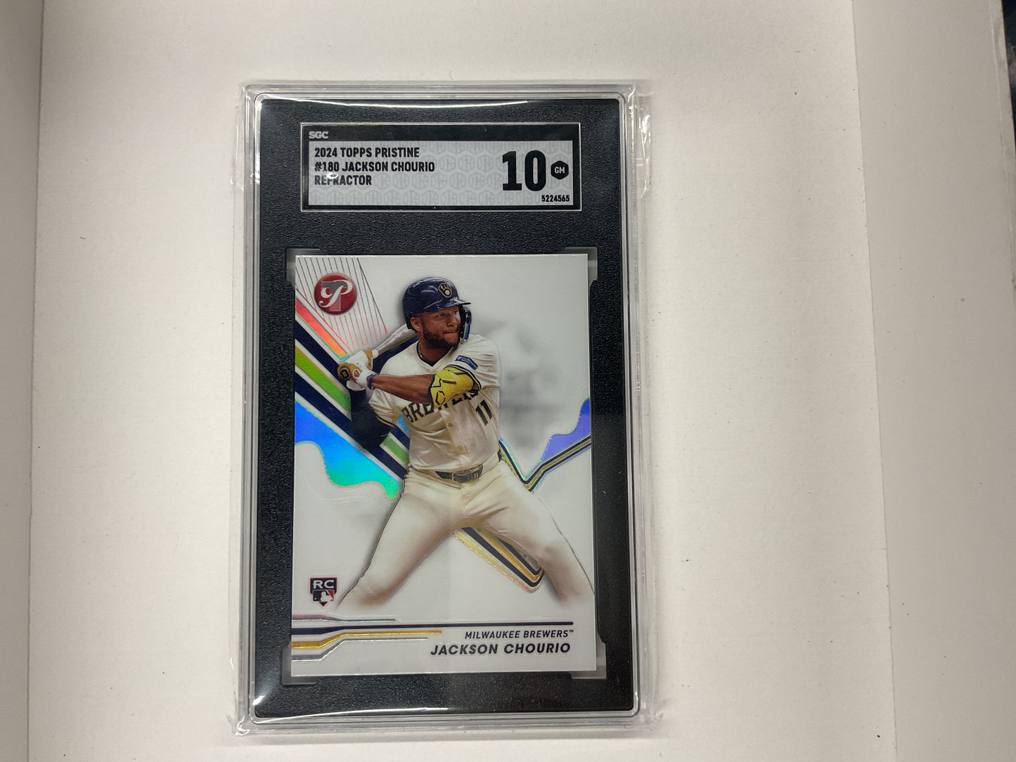 2024 Pristine Jackson Chourio refractor