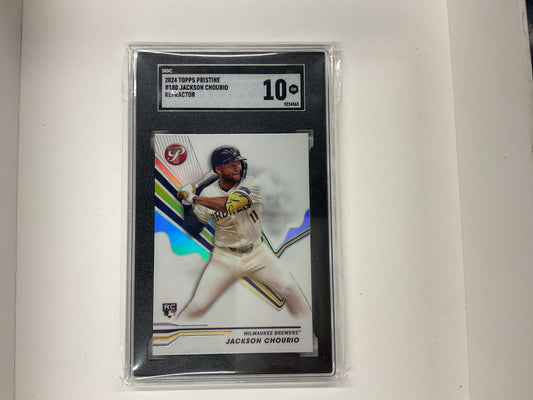 2024 Pristine Jackson Chourio refractor