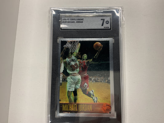 1996/97 Topps Chrome Michael Jordan #139