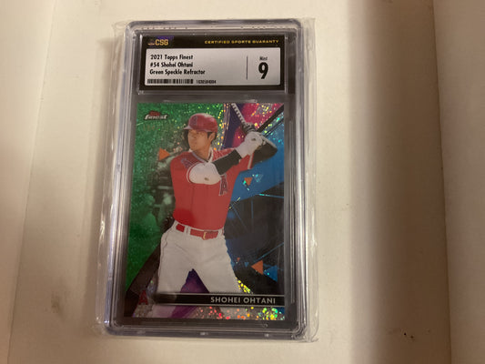 2021 Finest Shohei Ohtani