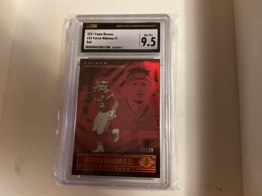 2021 Illusions Patrick Mahomes Red /99