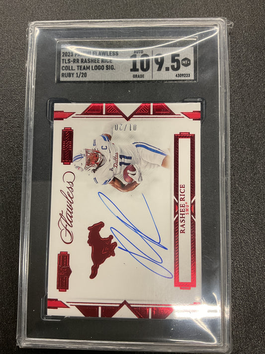 2023 Flawless Rashee Rice auto